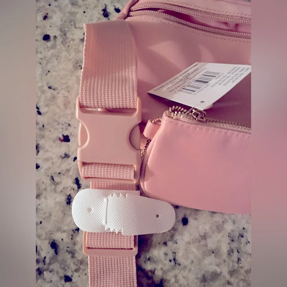 NWT MAKE MARKET 2 piece Crossbody Pink w coin purse to match backpack Both New